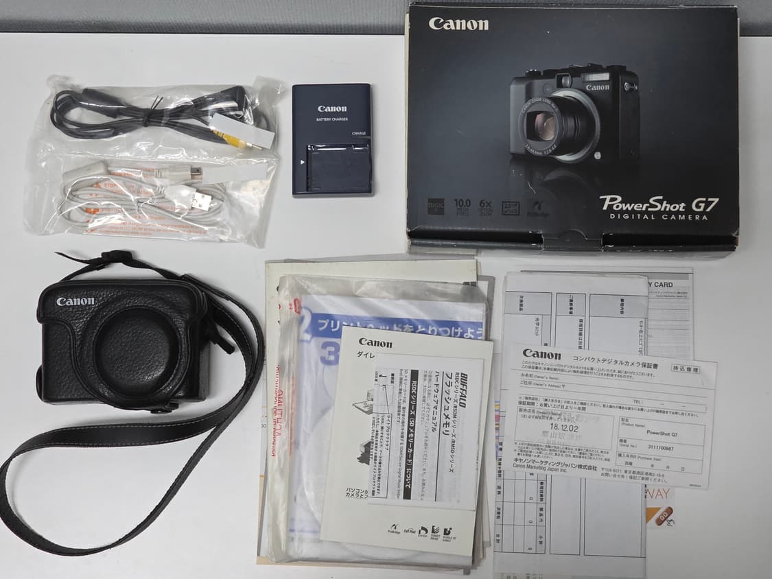 [ 풀박스 풀구성✨️ ] CANON POWERSHOT G7 상품이미지1