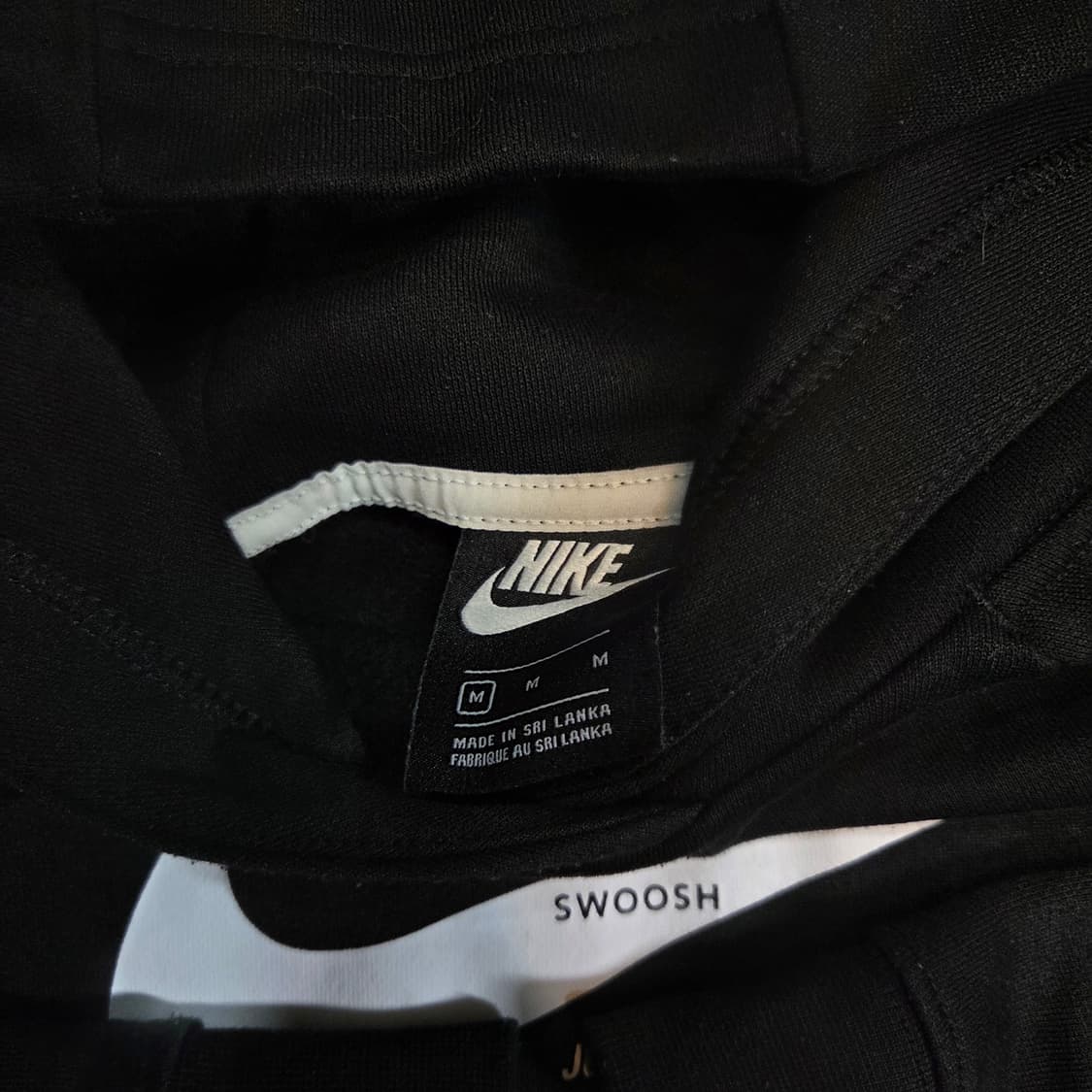 나이키 스우시 빅로고 크롭 후드티 (M) 상품이미지4