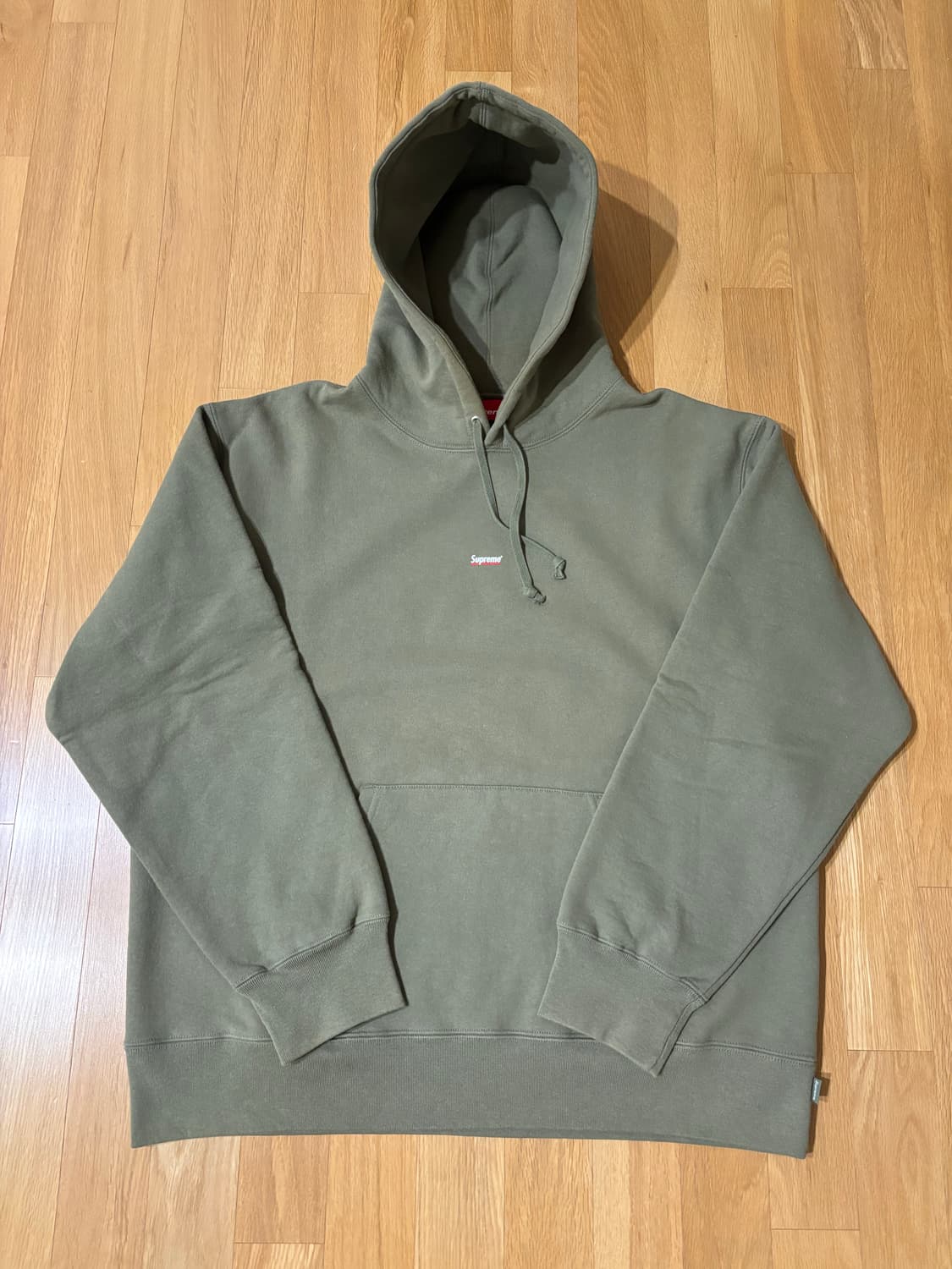 22FW 슈프림 언더라인 후드 스웻셔츠 라이트 올리브 상품이미지2