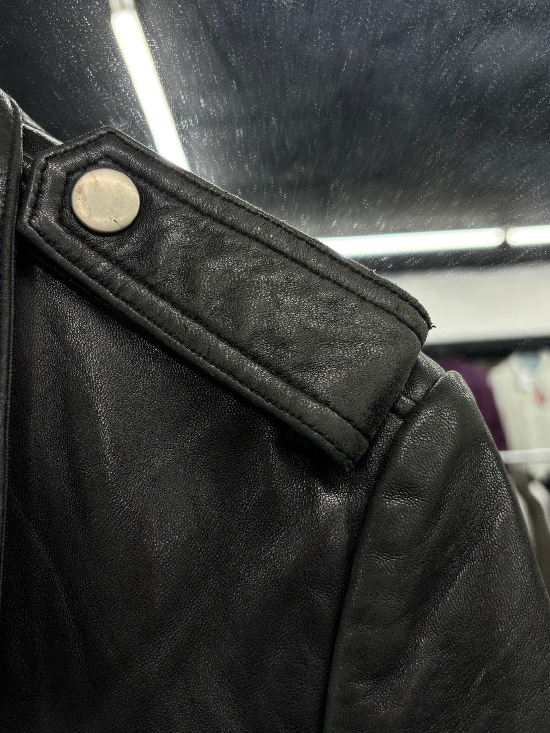 206Homme 바이커 레더자켓 상품이미지8