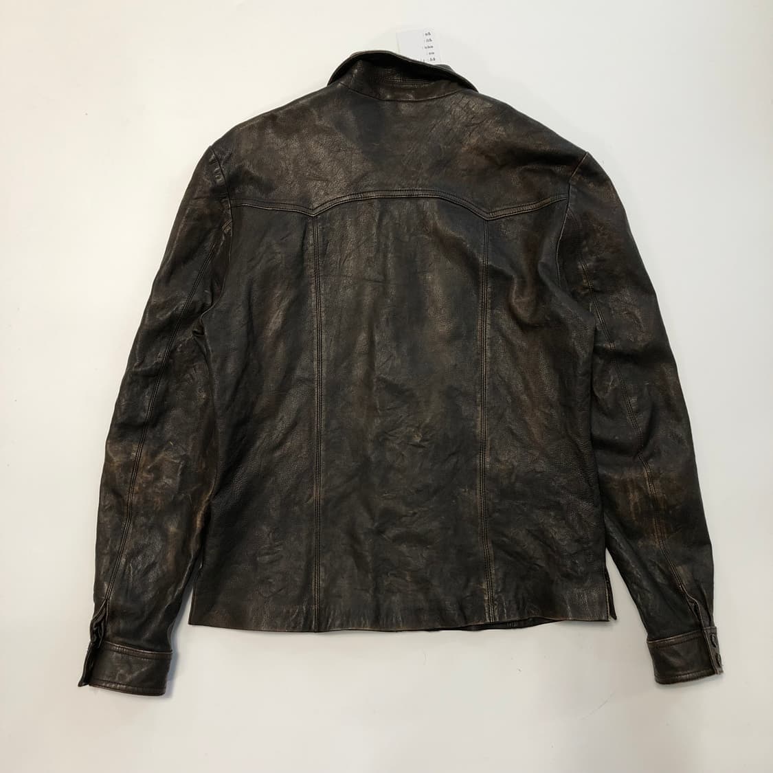 Guess 빈티지 레더자켓 상품이미지2