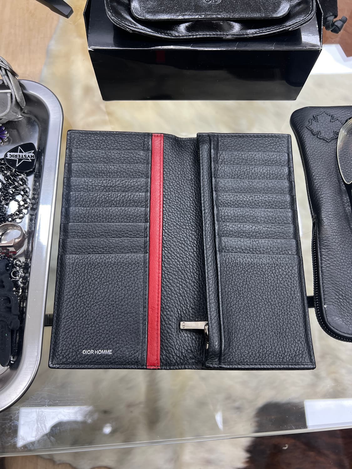 디올 옴므 크리스반아쉐 페인팅 월렛 상품이미지2