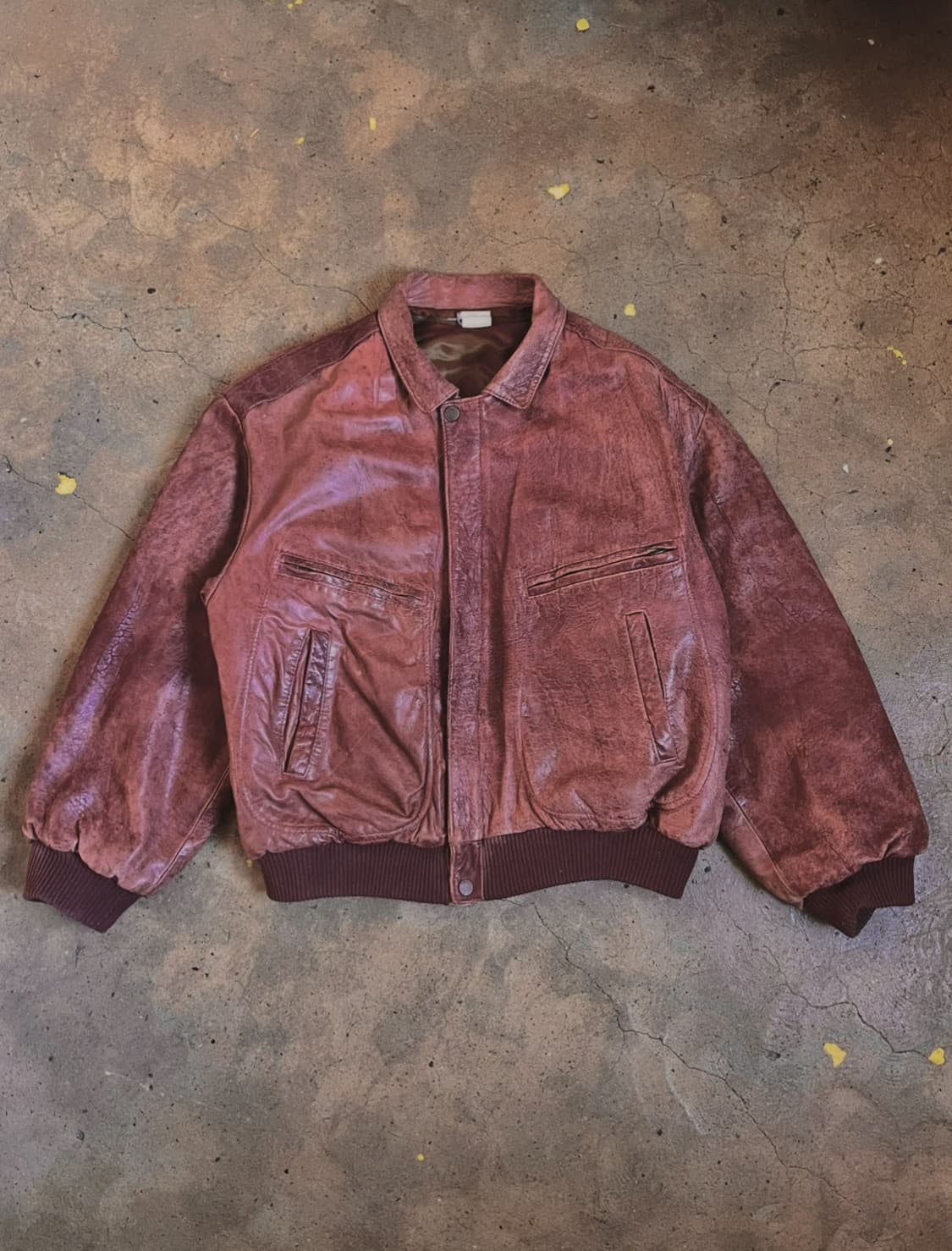 86AW CP컴퍼니 아카이브 가죽 플라이트 봄버 자켓 상품이미지7