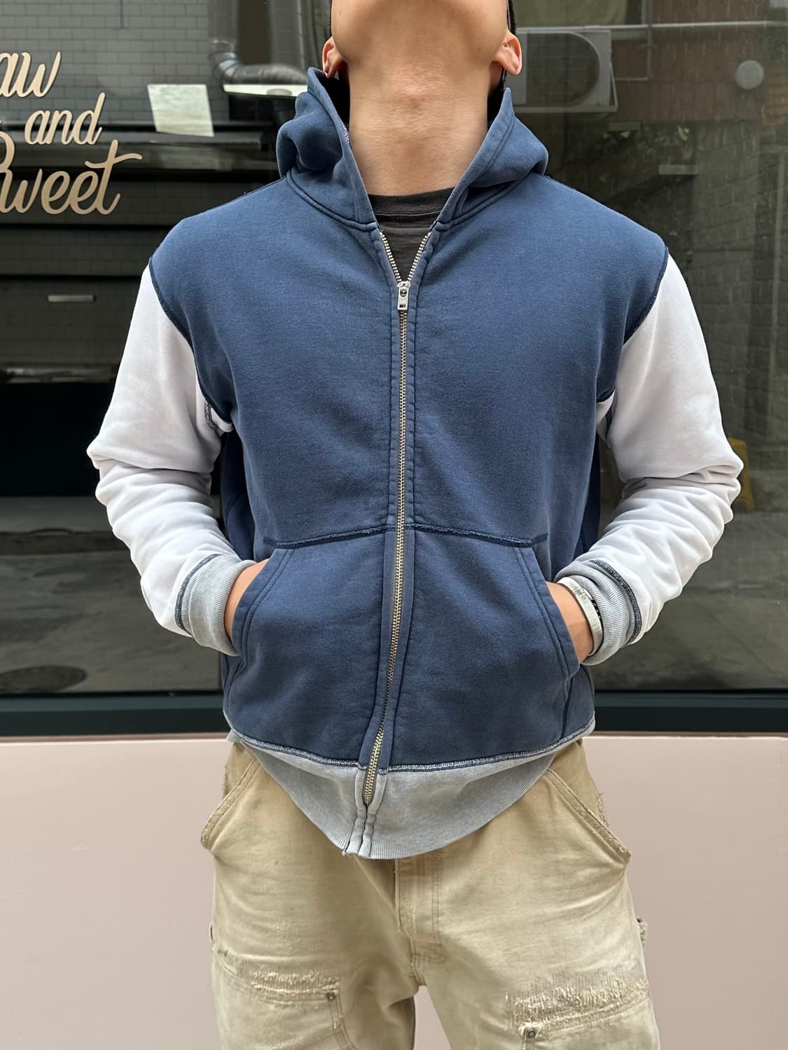 Barns Outfitters color hood zip-up 상품이미지4