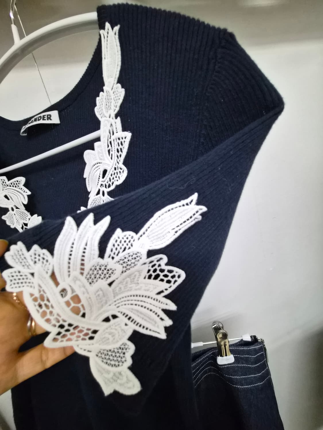 질샌더 레이스 골지티  폴로랄프로렌 데님스커트 상품이미지5