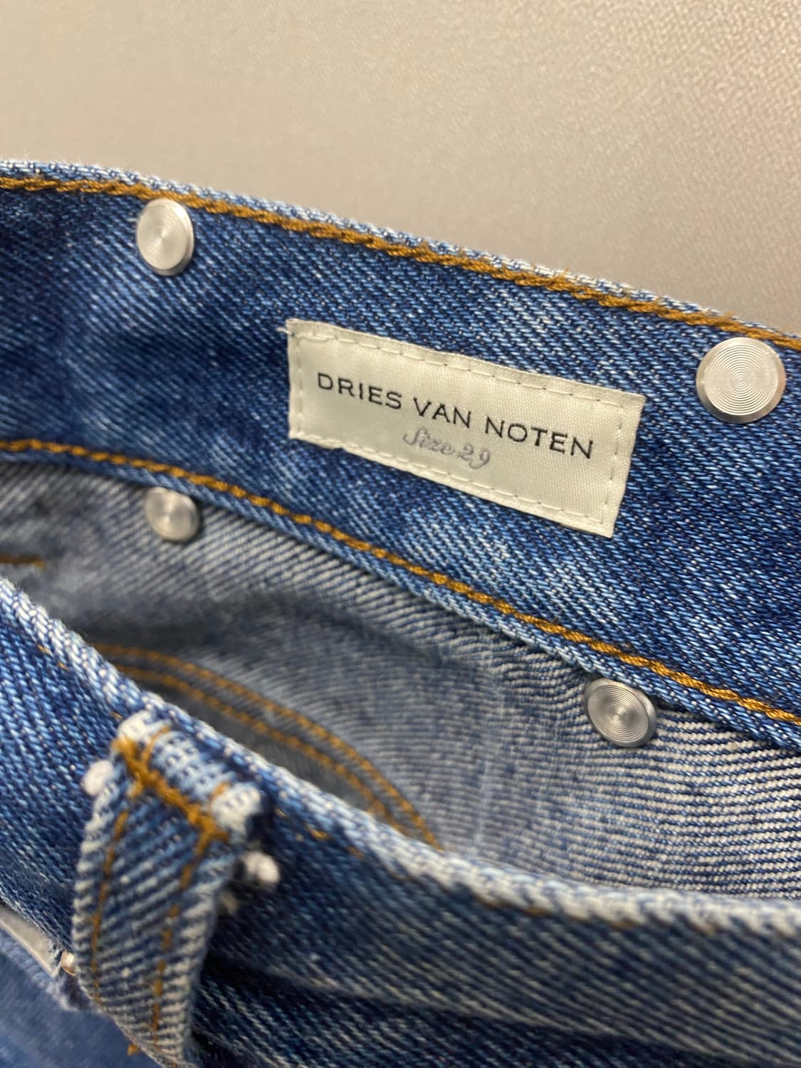 드리스반노튼 데님 반바지 29size 새상품 상품이미지4