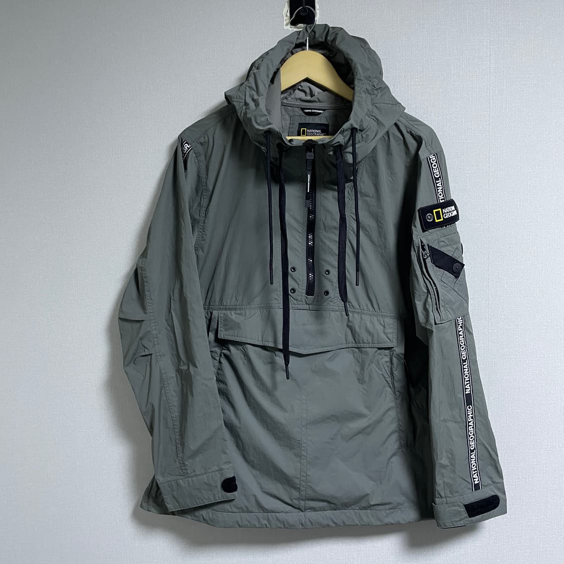 내셔널지오그래픽 남성 아노락 바람막이 점퍼 M (남성  상품이미지2