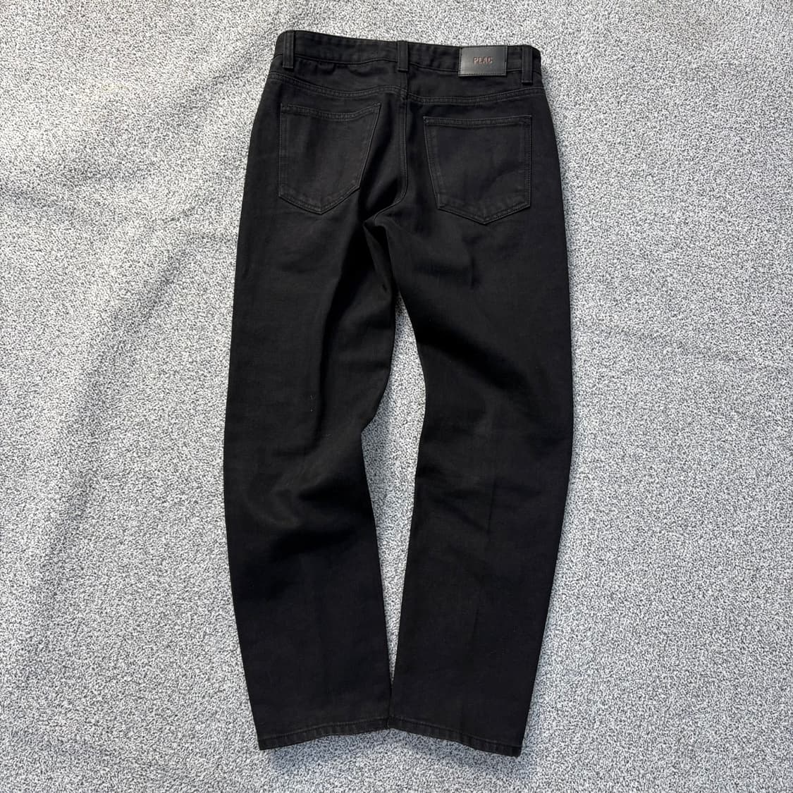 M 플랙진 흑청 데님 팬츠 0325J 상품이미지3