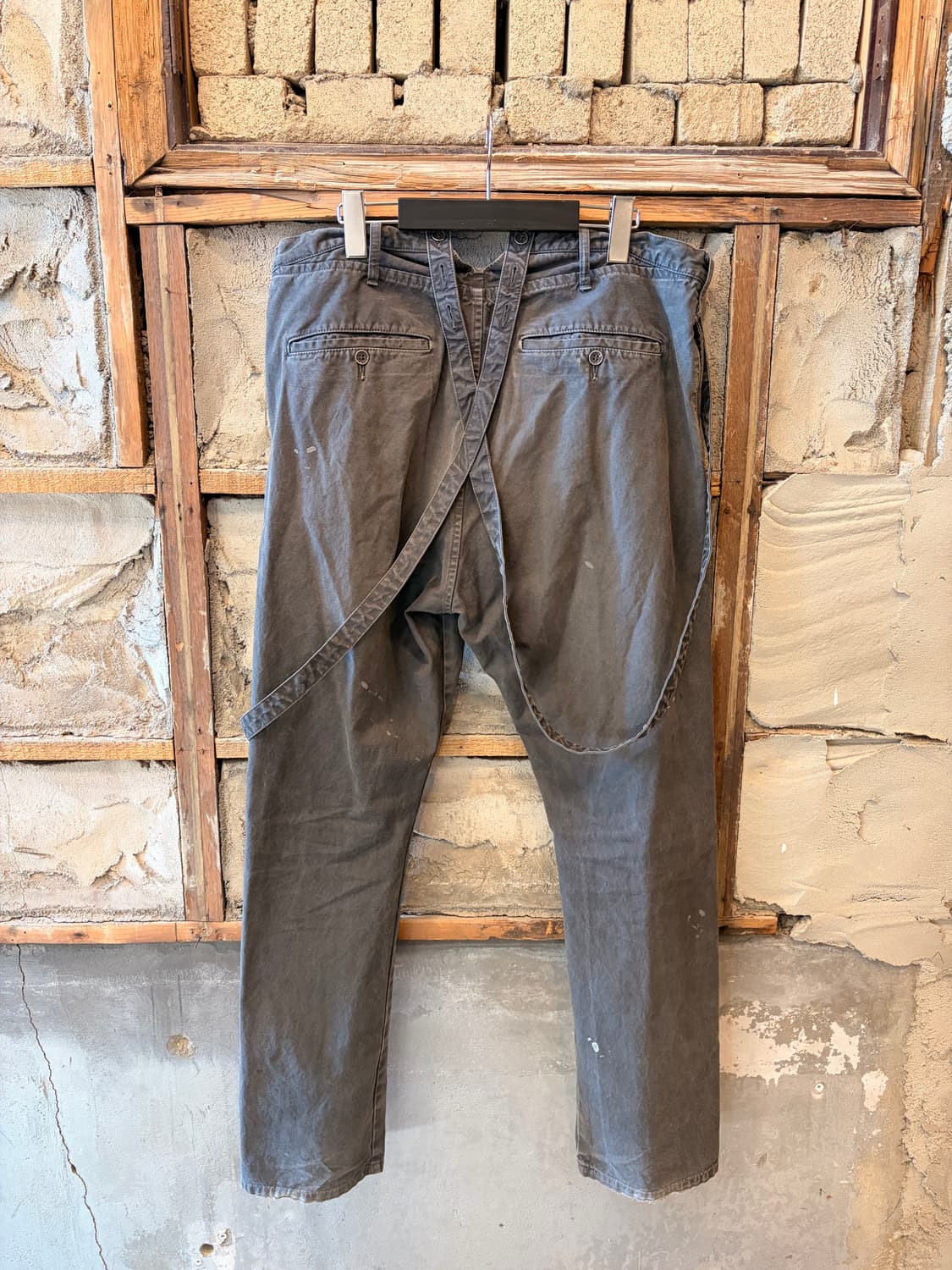 VISVIM 21AW TRAVAILLER BRACES PANTS DMGD 상품이미지3