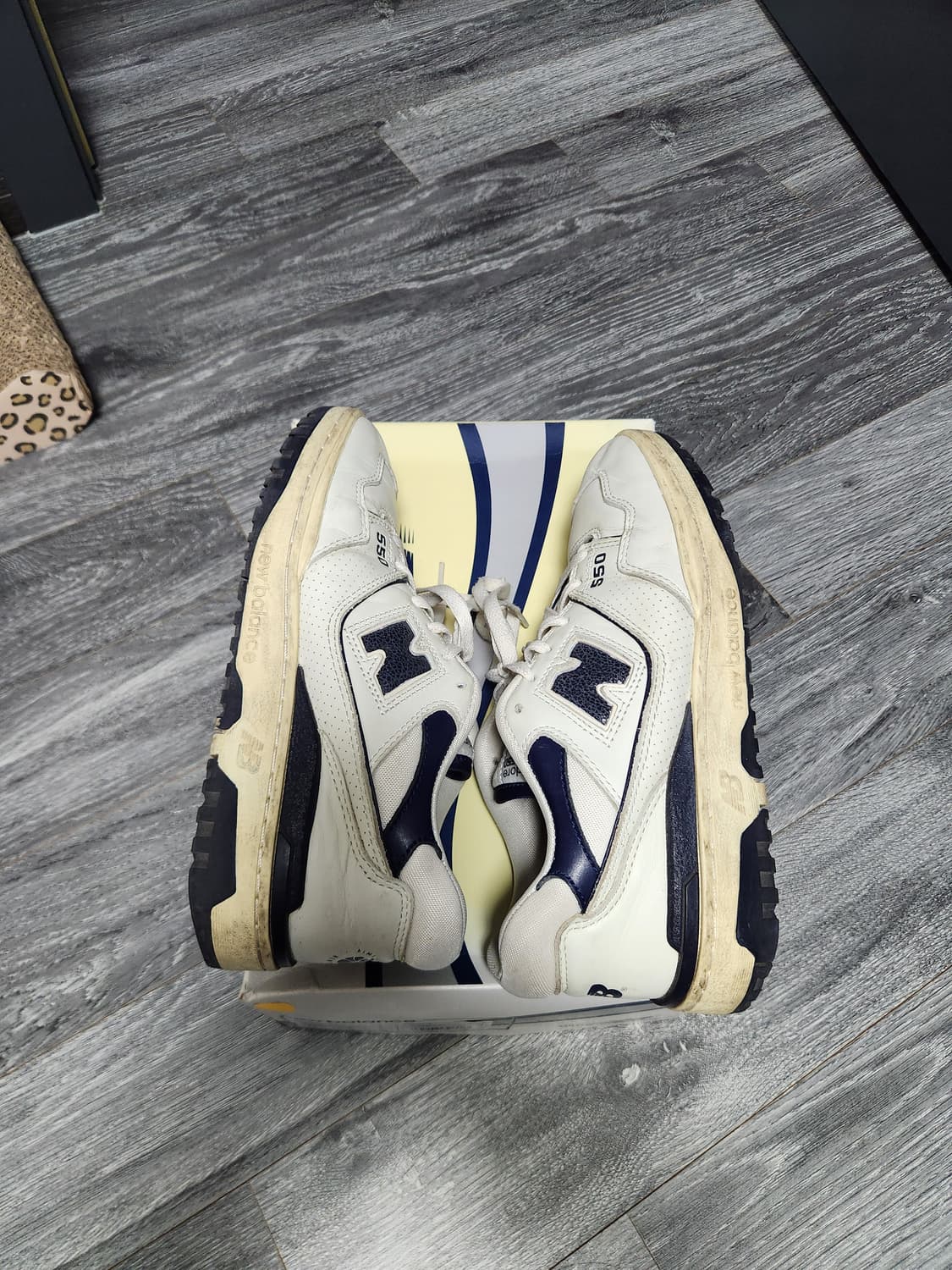 265 에메레온도르 뉴발란스 550 네이비 상품이미지8