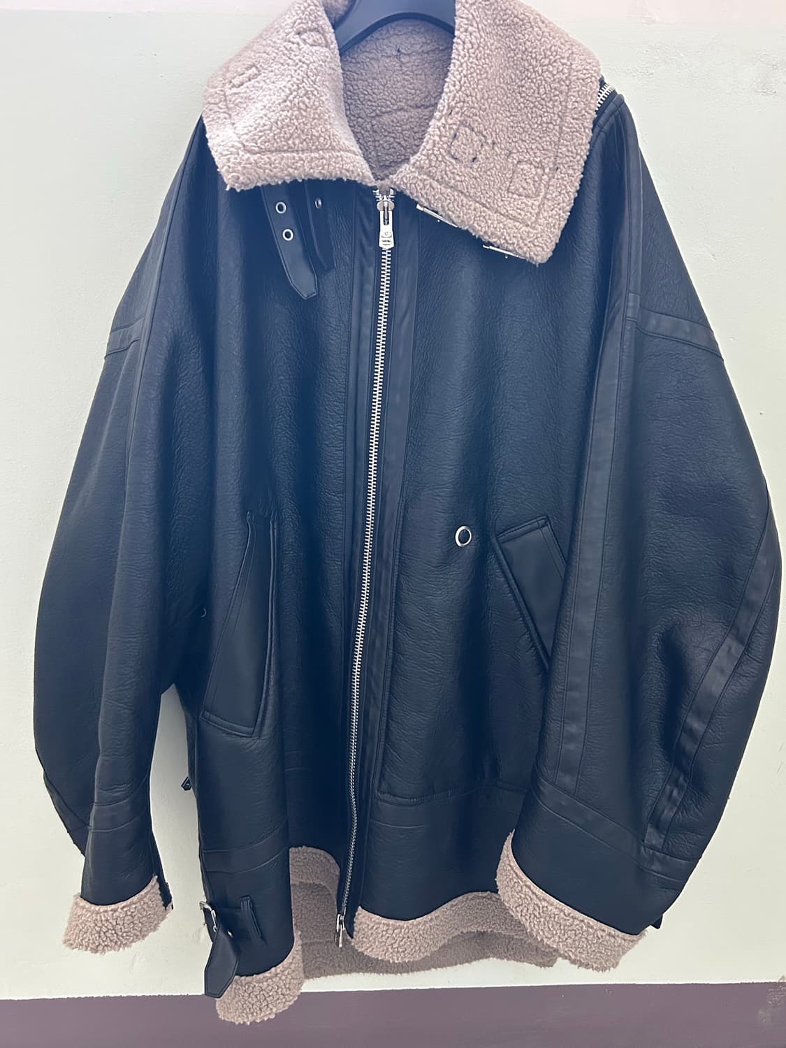 더 솔로이스트 22aw 무스탕 자켓 상품이미지5