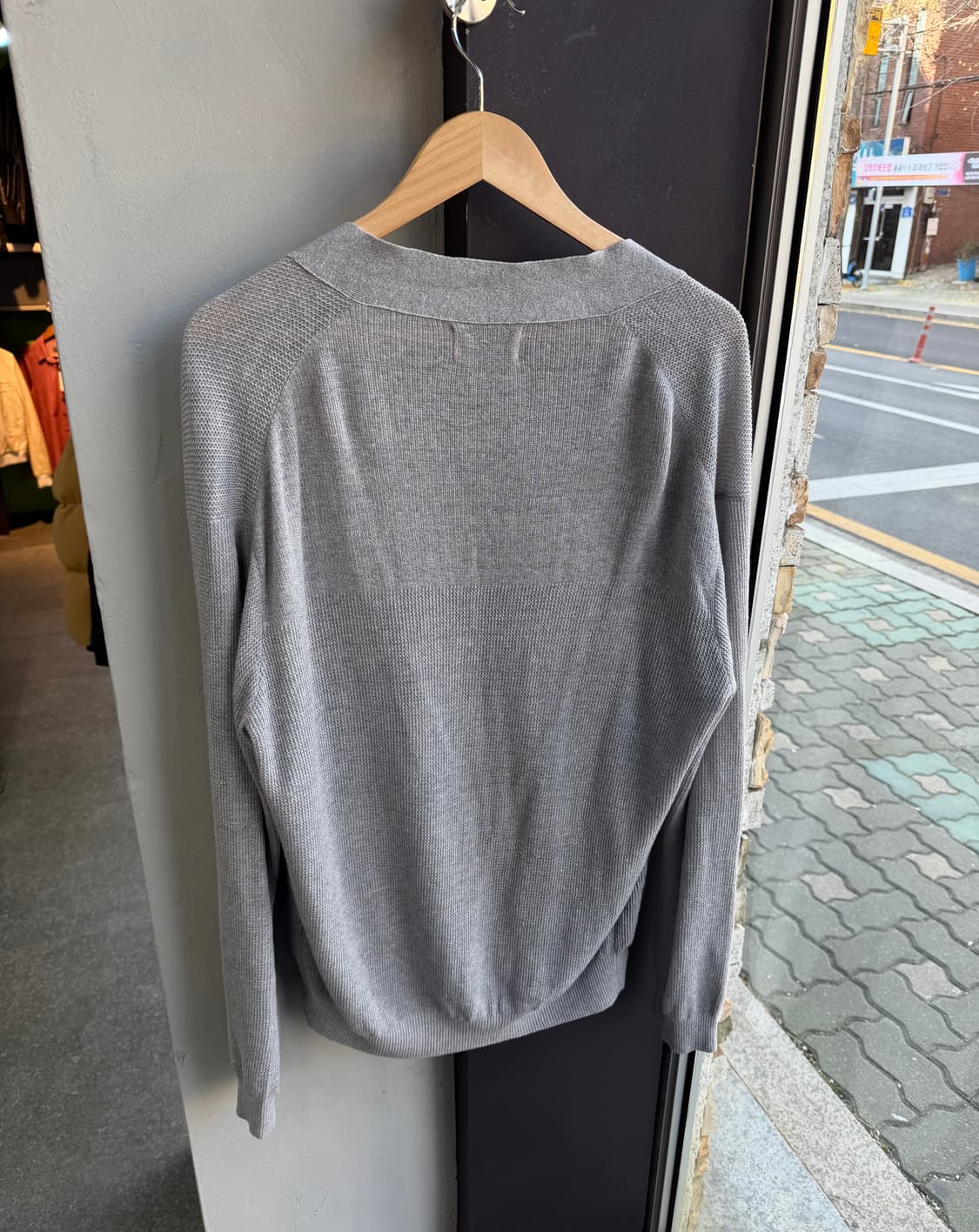 100/ 타임옴므 23FW 마 가디건 자켓 상품이미지6