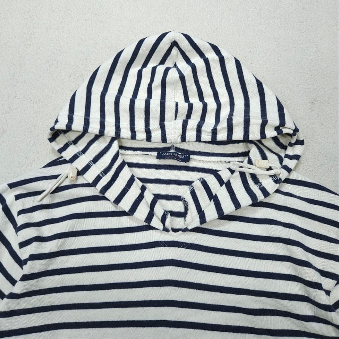 세인트제임스 스트라이프 후드 티셔츠 XS 상품이미지3