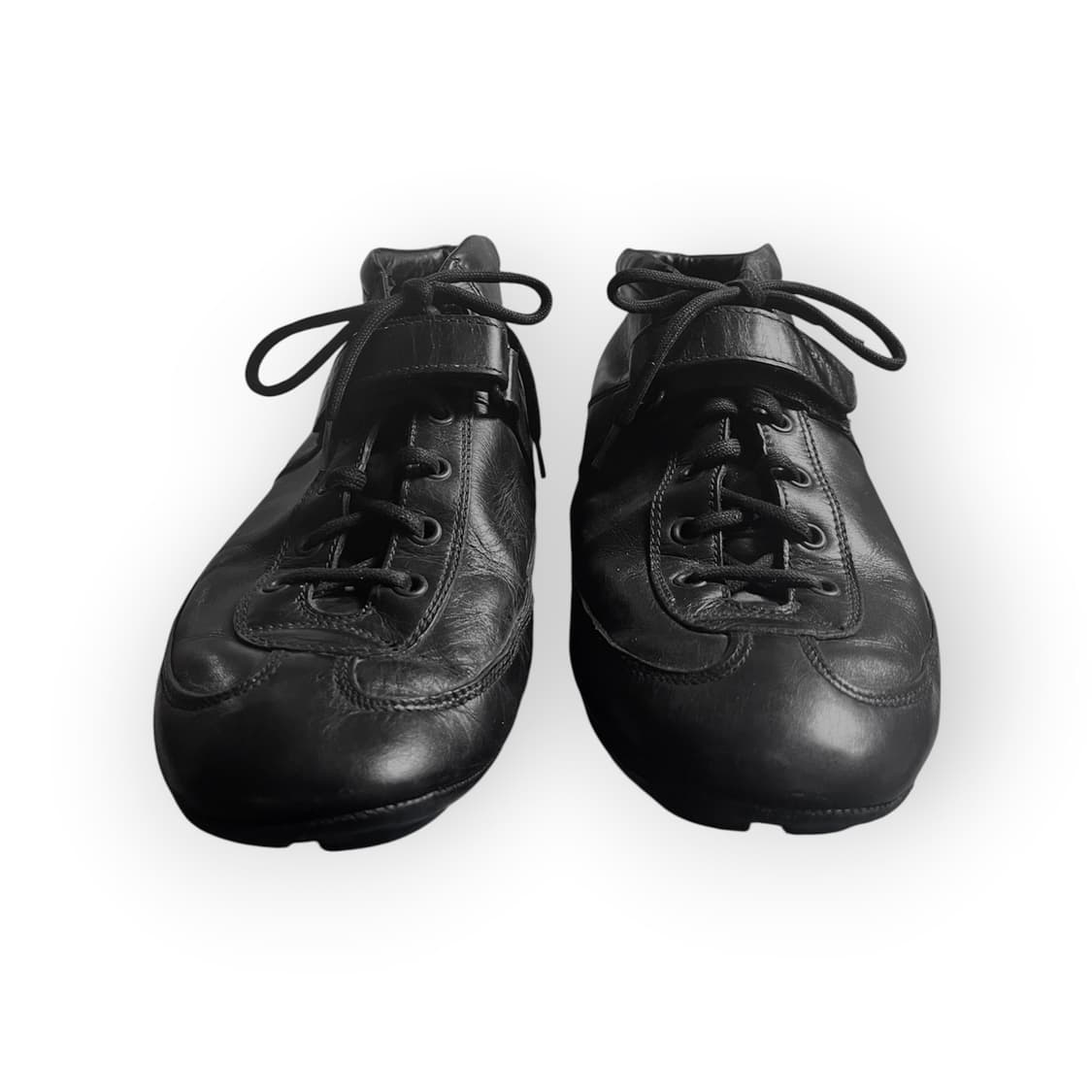 [275] 프라다 벨크로 블랙 레더 부츠 상품이미지3