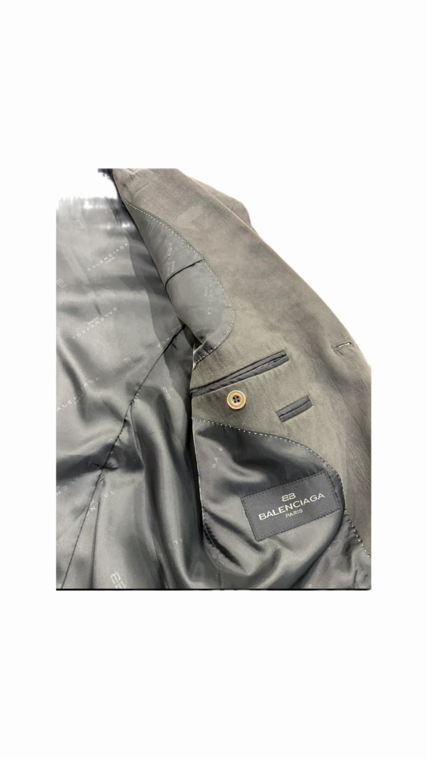 발렌시아가 스웨이드 블레이저 상품이미지3