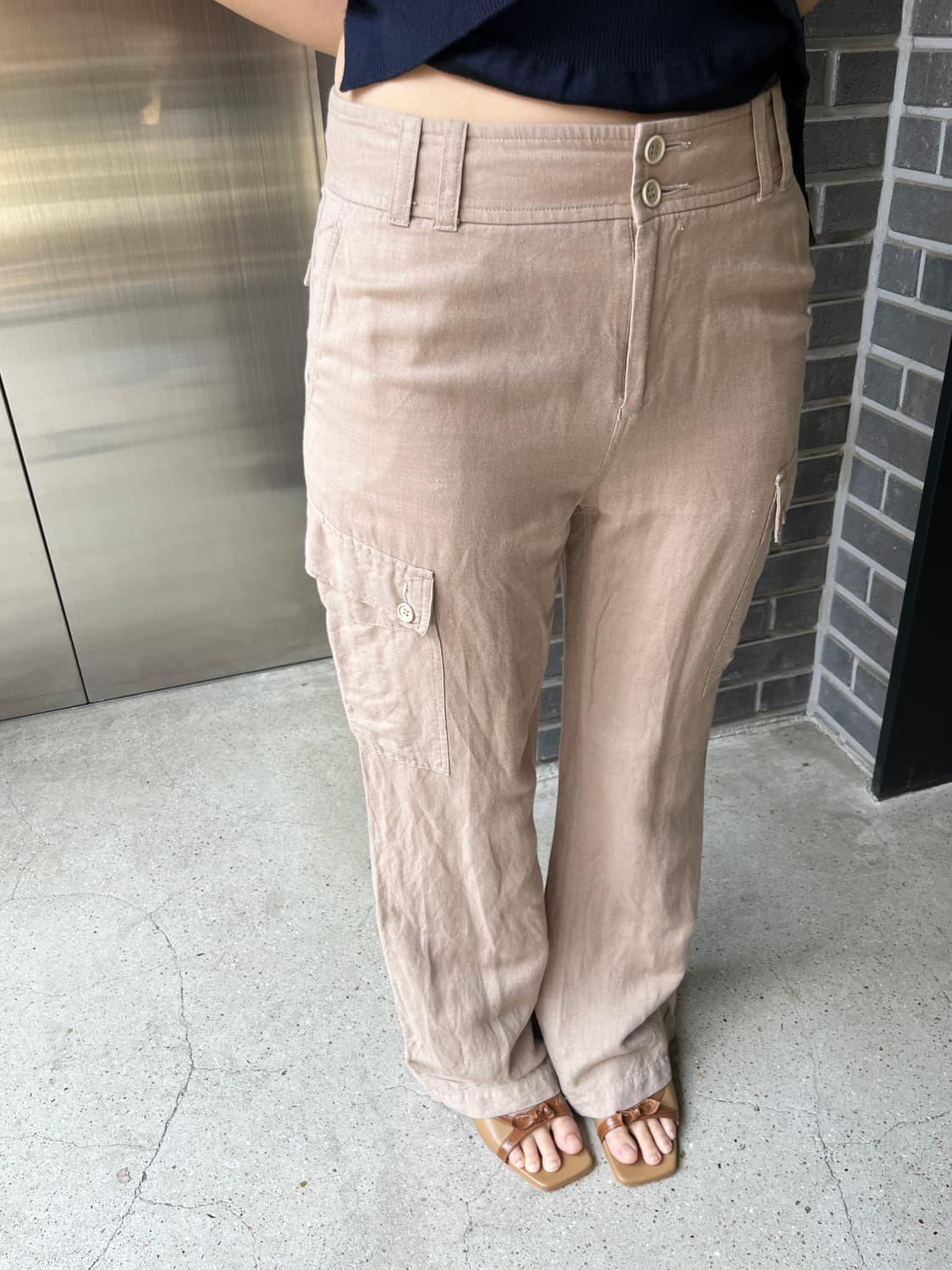 AD2002 Comme des Garcons 꼼데가르송 린넨 팬츠 상품이미지3