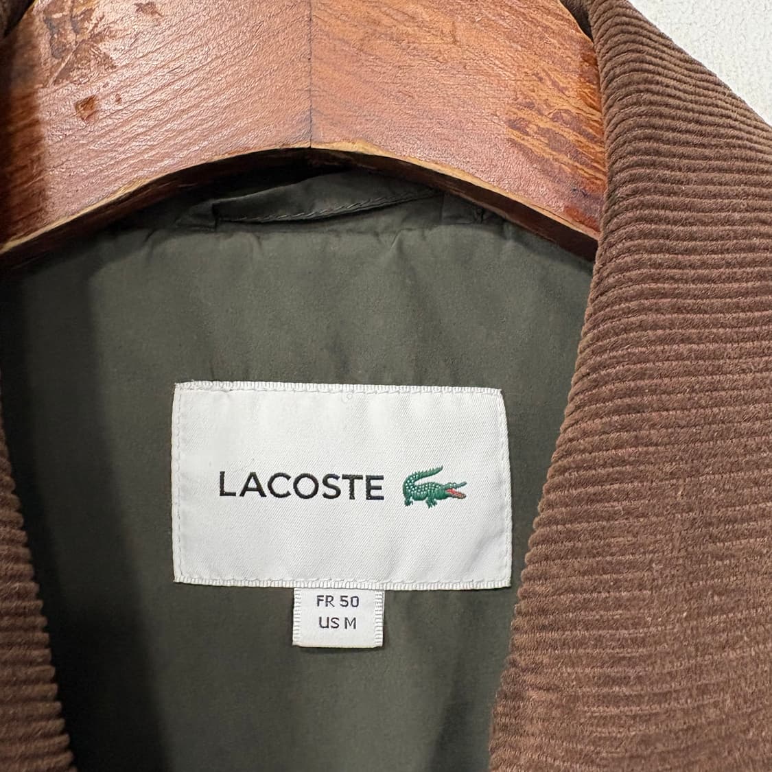 라코스테 퀄팅 코듀로이 자켓 상품이미지5