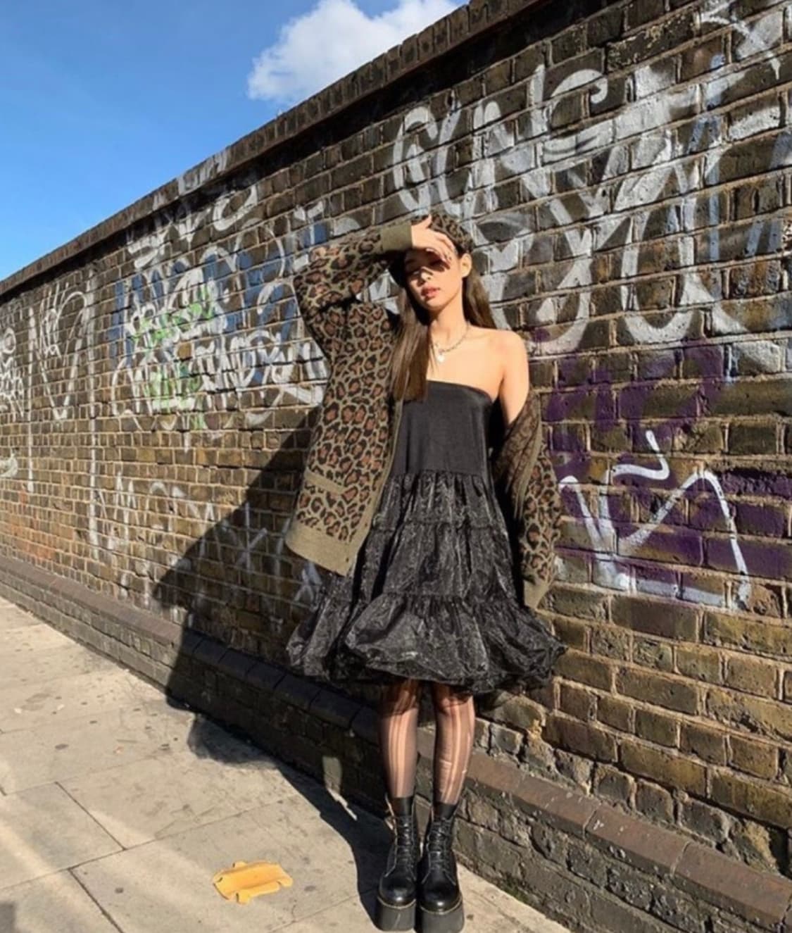 ❤️최저가격❤️제니 비비 레오파드 가디건 상품이미지3