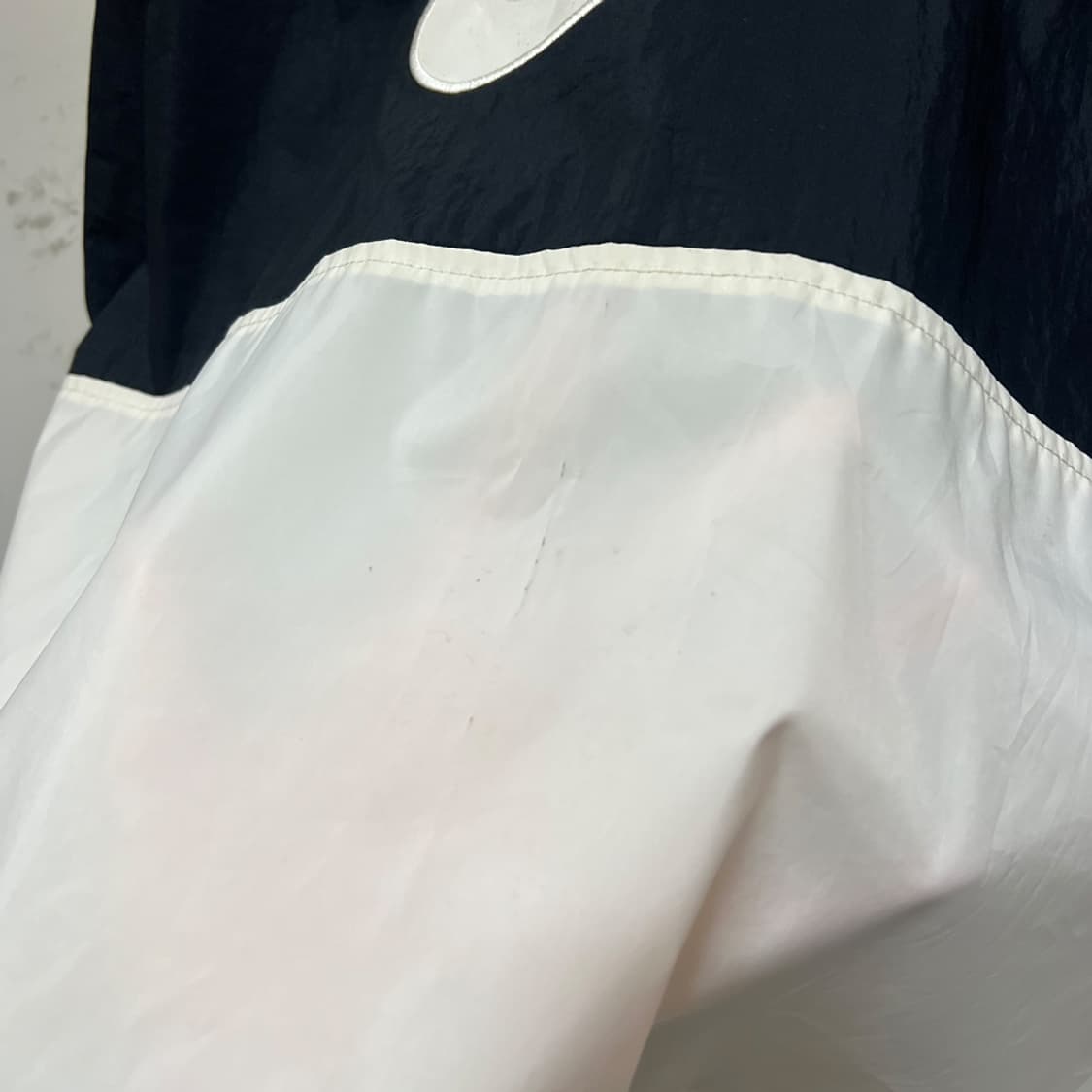 90s 나이키 올드스쿨 스우시 바람막이 아노락 XL 상품이미지6