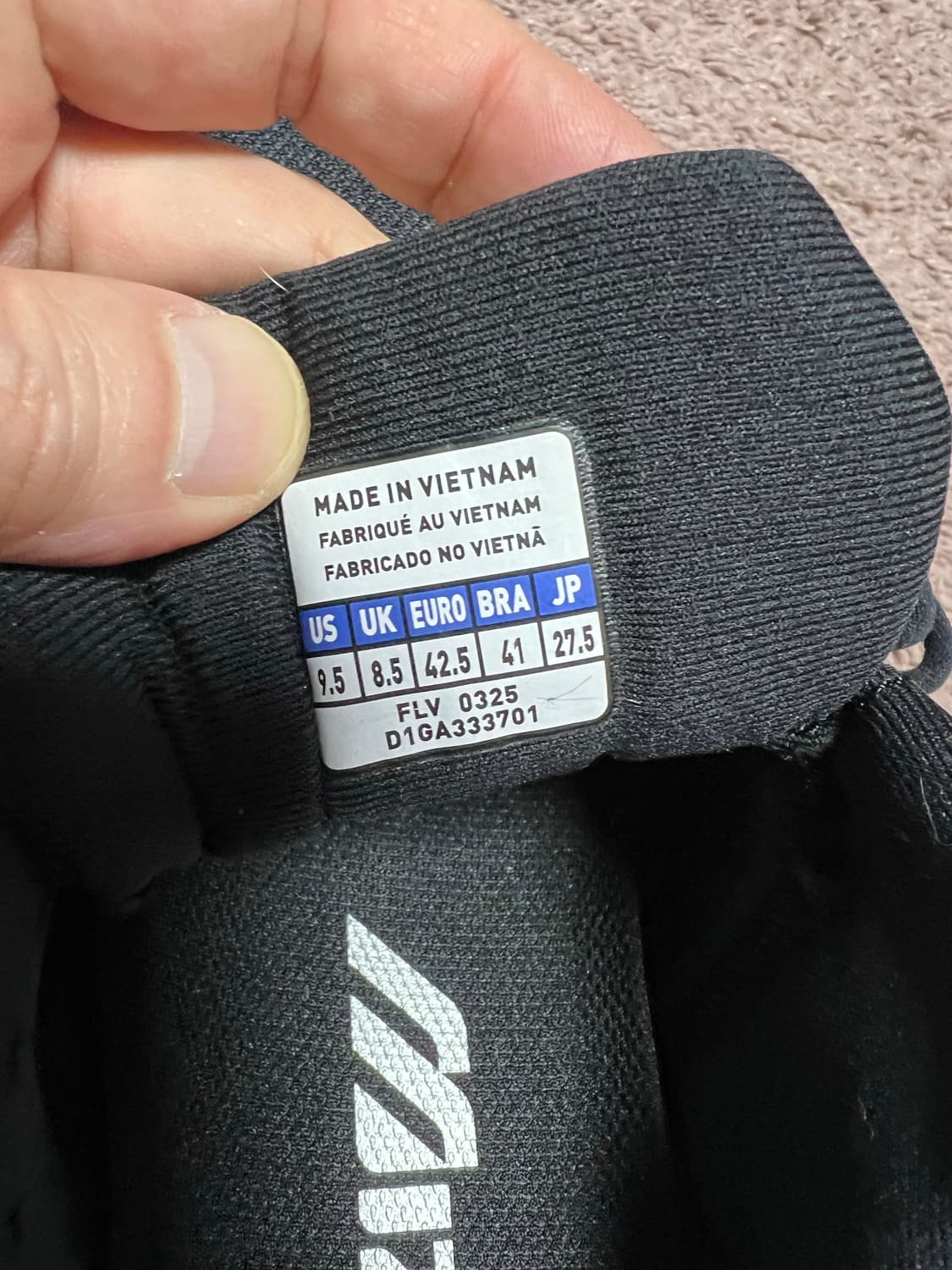 미즈노 웨이브 프로페시 LS 블랙 275 새상품 상품이미지7