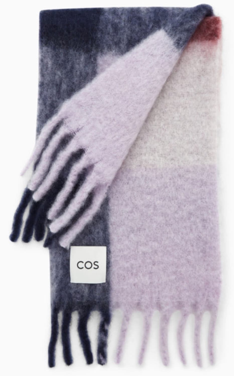 COS 코스 아크네맛 오버사이즈 모헤어 머플러  상품이미지2