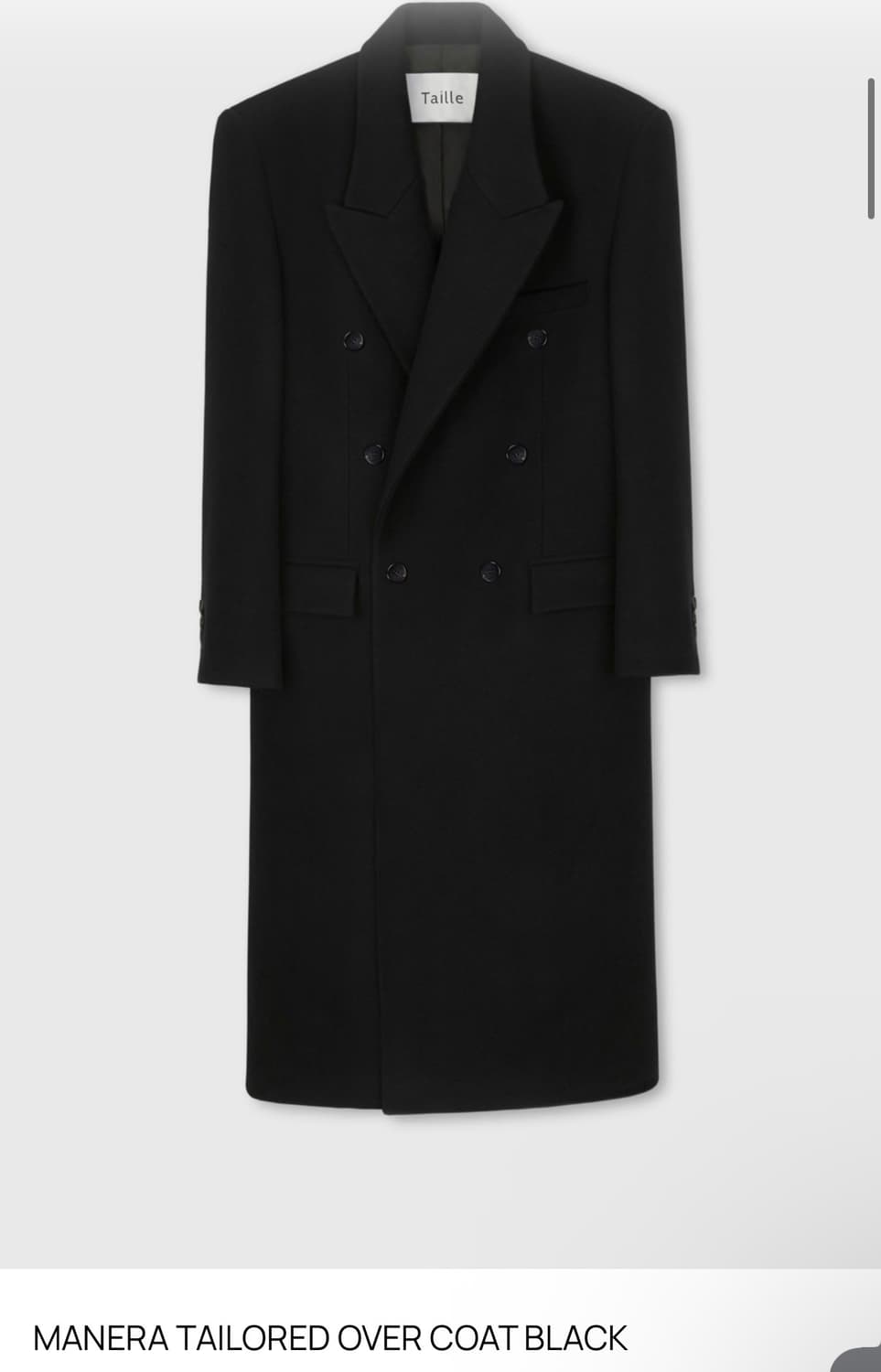 25fw 타일레 더블 코트 2사이즈 상품이미지1