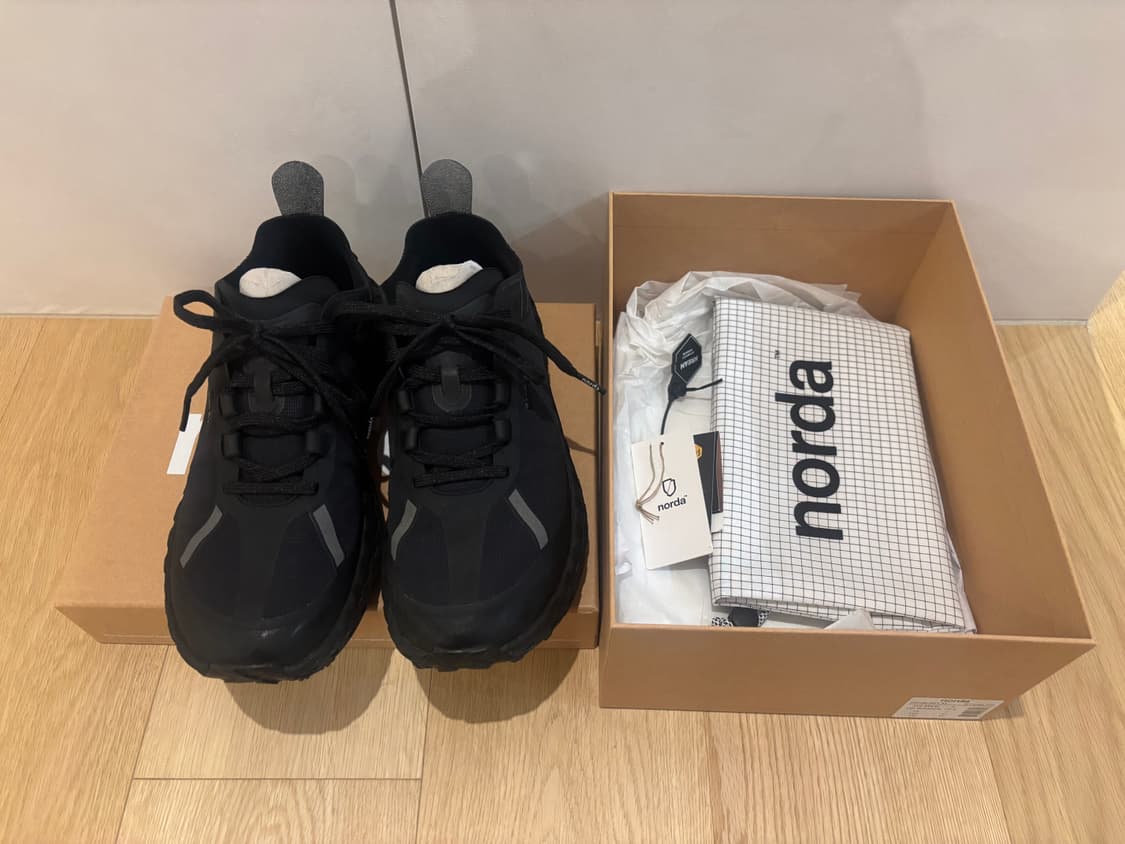 노다 norda 001 블랙 270 상품이미지1