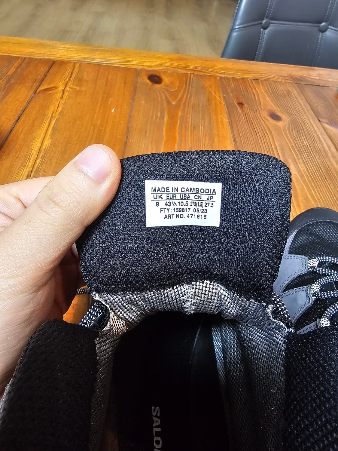 국내 못구하는 제품! 살로몬 퀘스트 신발 등산화 270-275mm 팔아요 상품이미지6