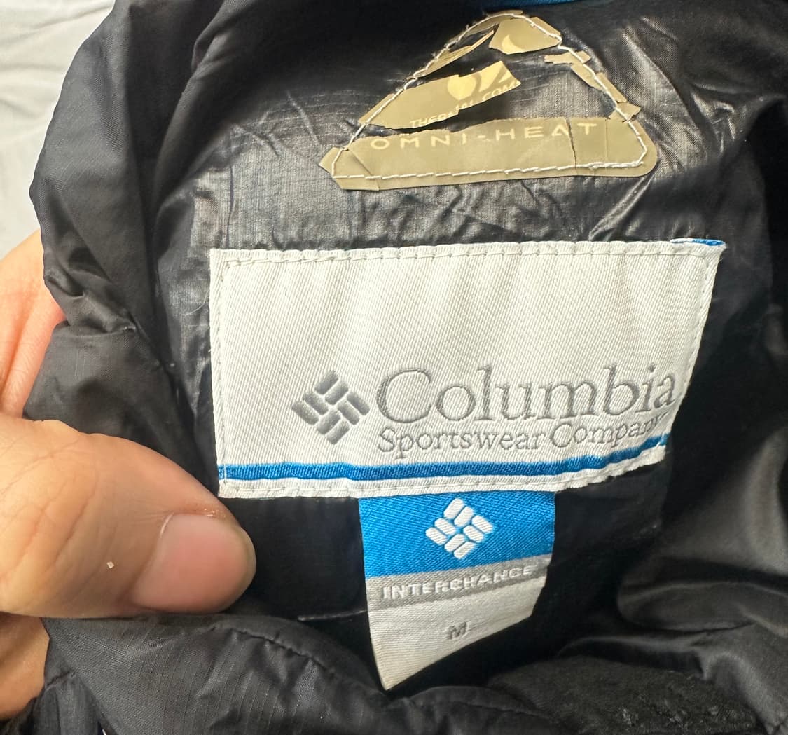 컬럼비아 인터체인지 블랙경량패딩 95 상품이미지3