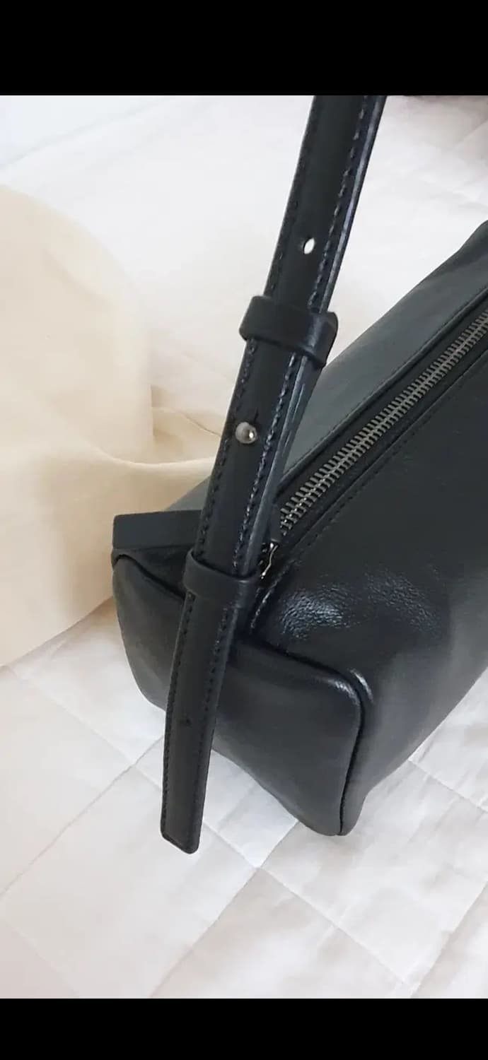 파사드패턴 빈티지 캐빈백 블랙 상품이미지2