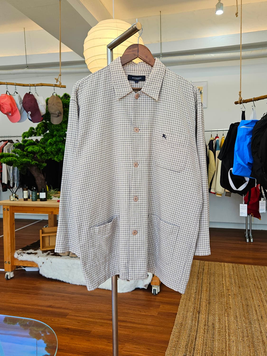 버버리 셔츠형 자켓 상품이미지1