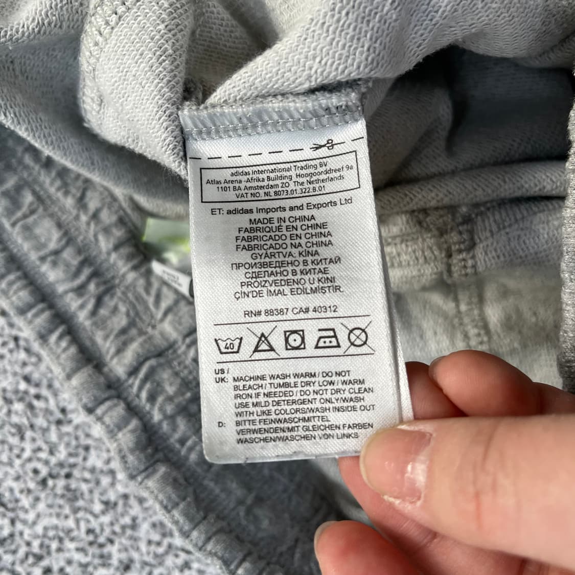 M 아디다스 7부 트레이닝 바지 0320M 상품이미지4