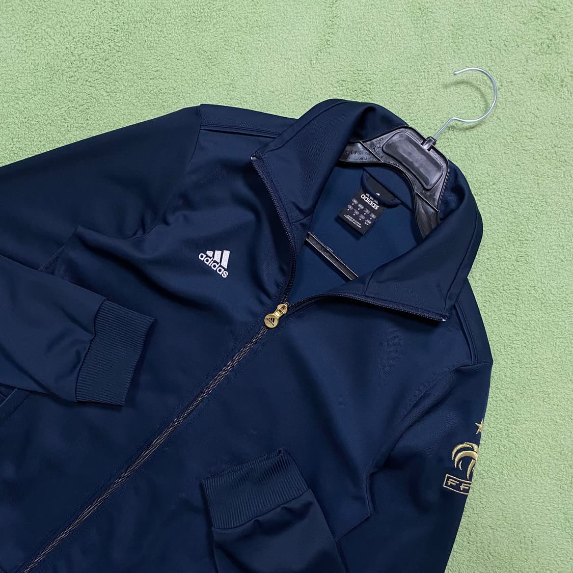 아디다스 프랑스 네이비 져지 트랙탑 상품이미지3