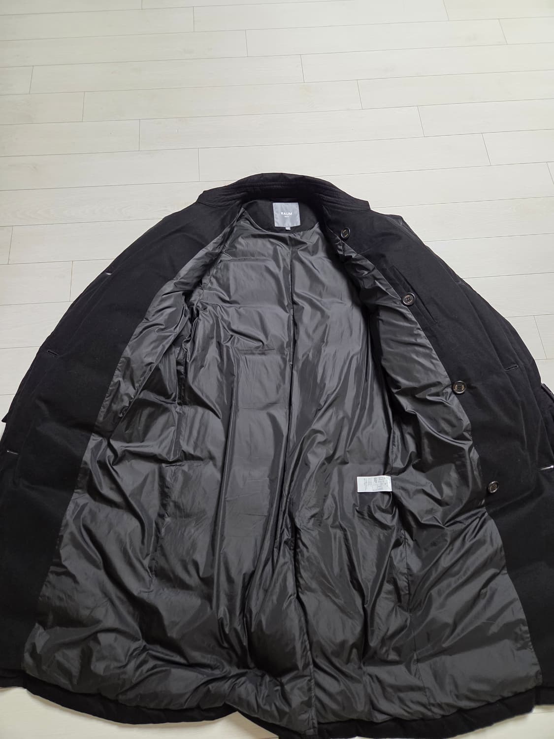 라움 거위털 패딩 트렌치코트 상품이미지8