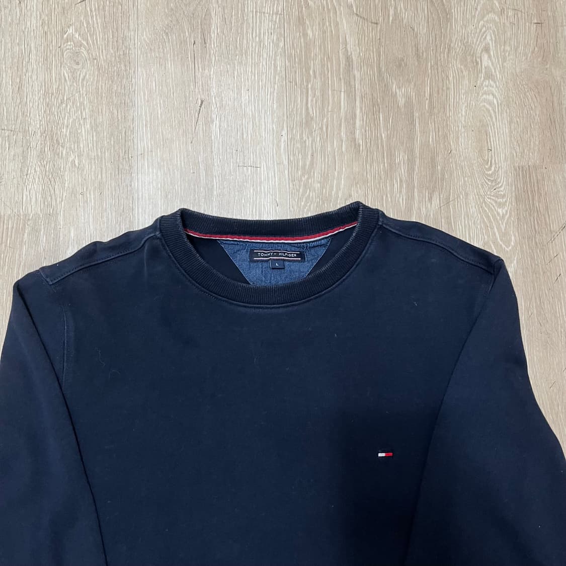 타미힐피거 Tommy Hilfiger 자수 로고 맨투맨 L(100) 상품이미지4