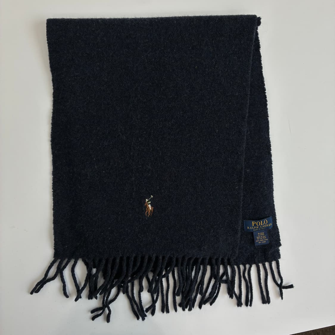 Polo  폴로 랄프로렌 차콜 울 머플러  상품이미지2