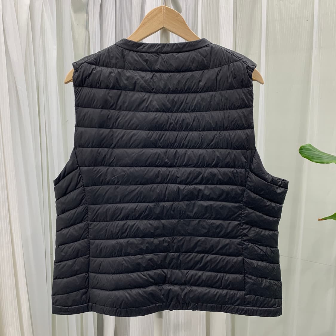 빈티지 덕다운 지퍼 경량패딩 조끼 1817 상품이미지3