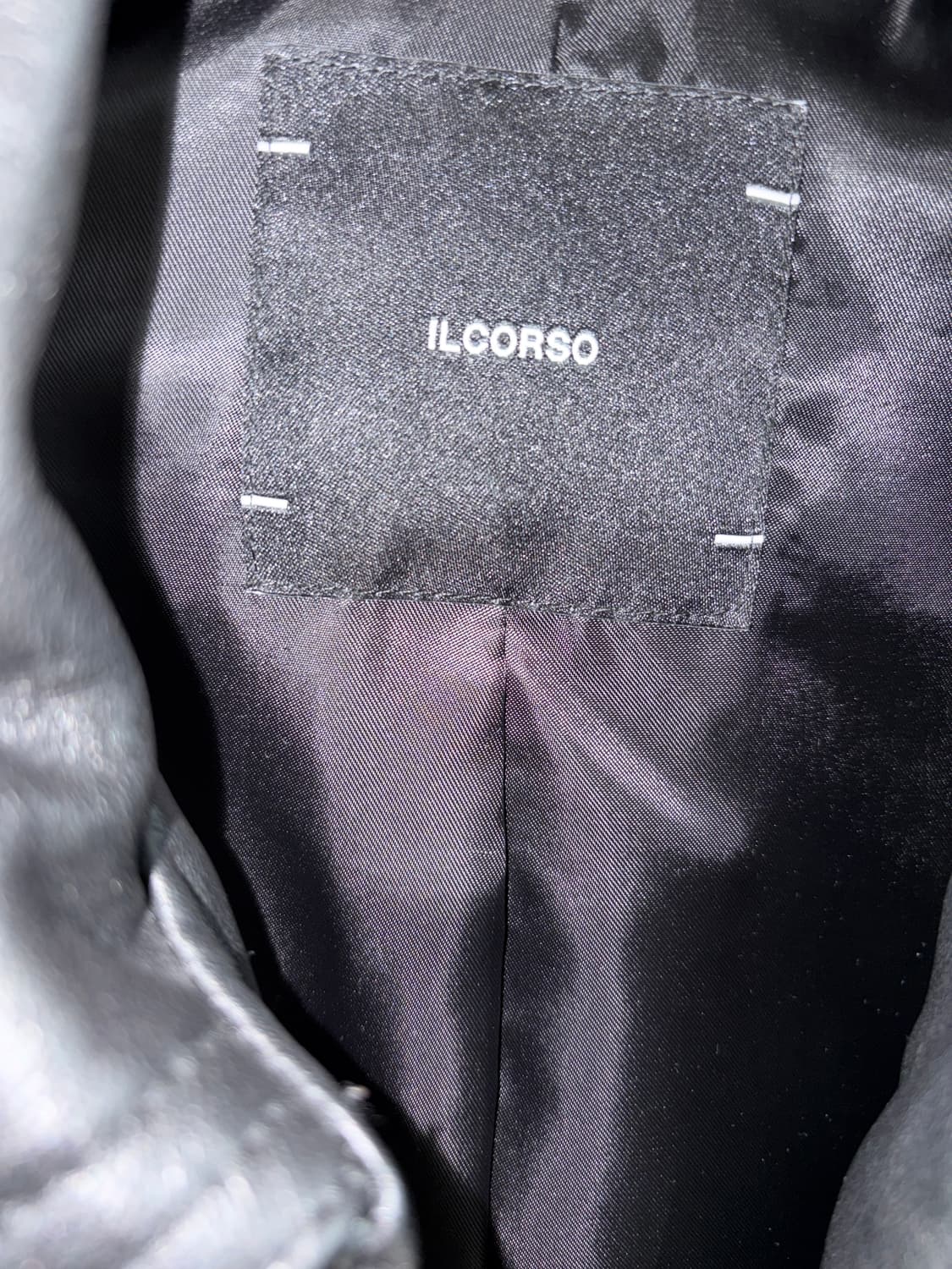 일꼬르소 램스킨 레더자켓 상품이미지3