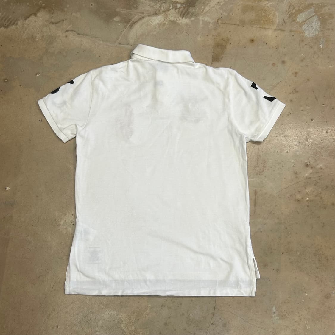 M 폴로랄프로렌 치프키프 화이트 카라 반팔티 상품이미지3