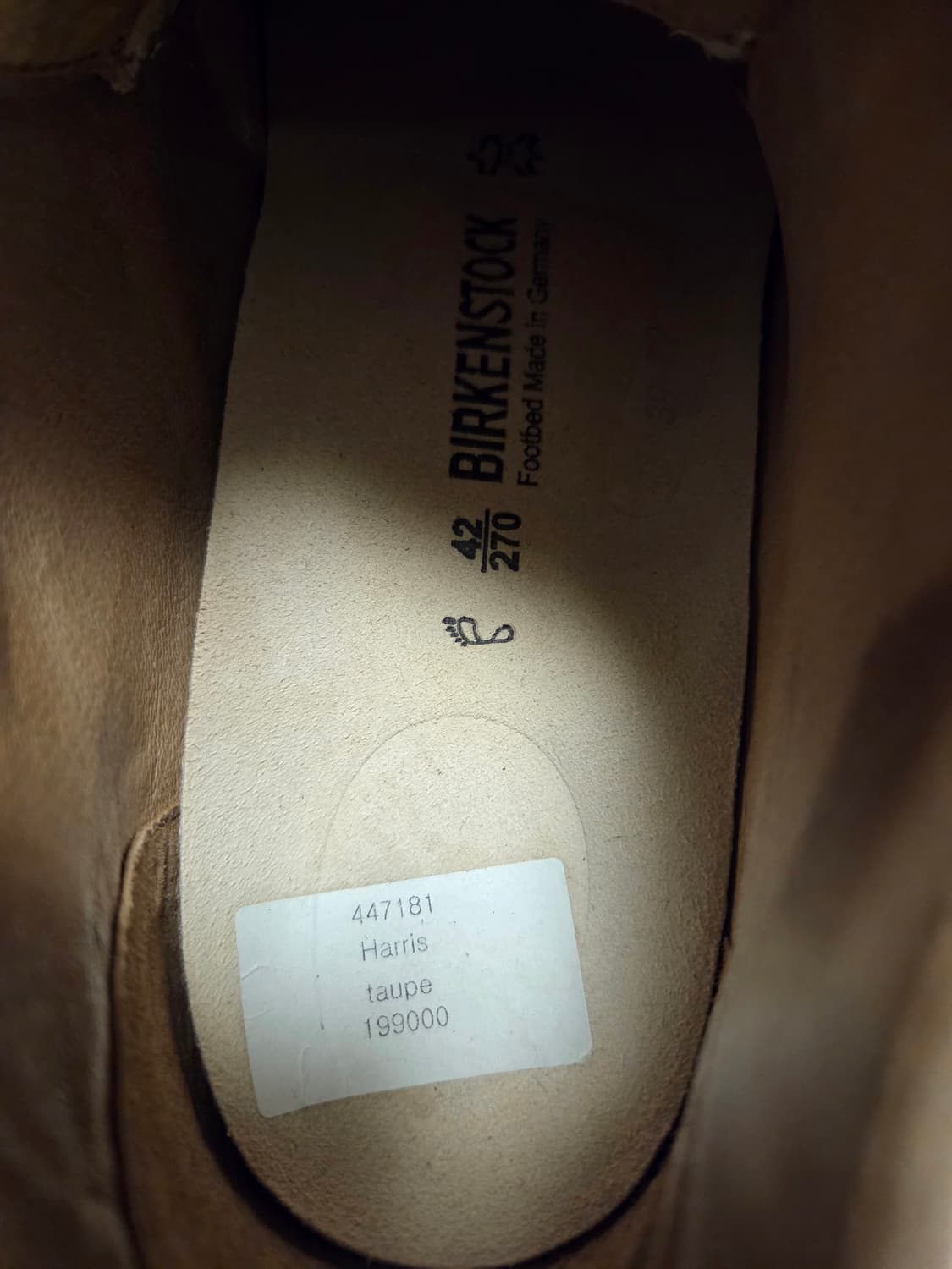 버켄스탁 스웨이드 
해리스 부츠 상품이미지2