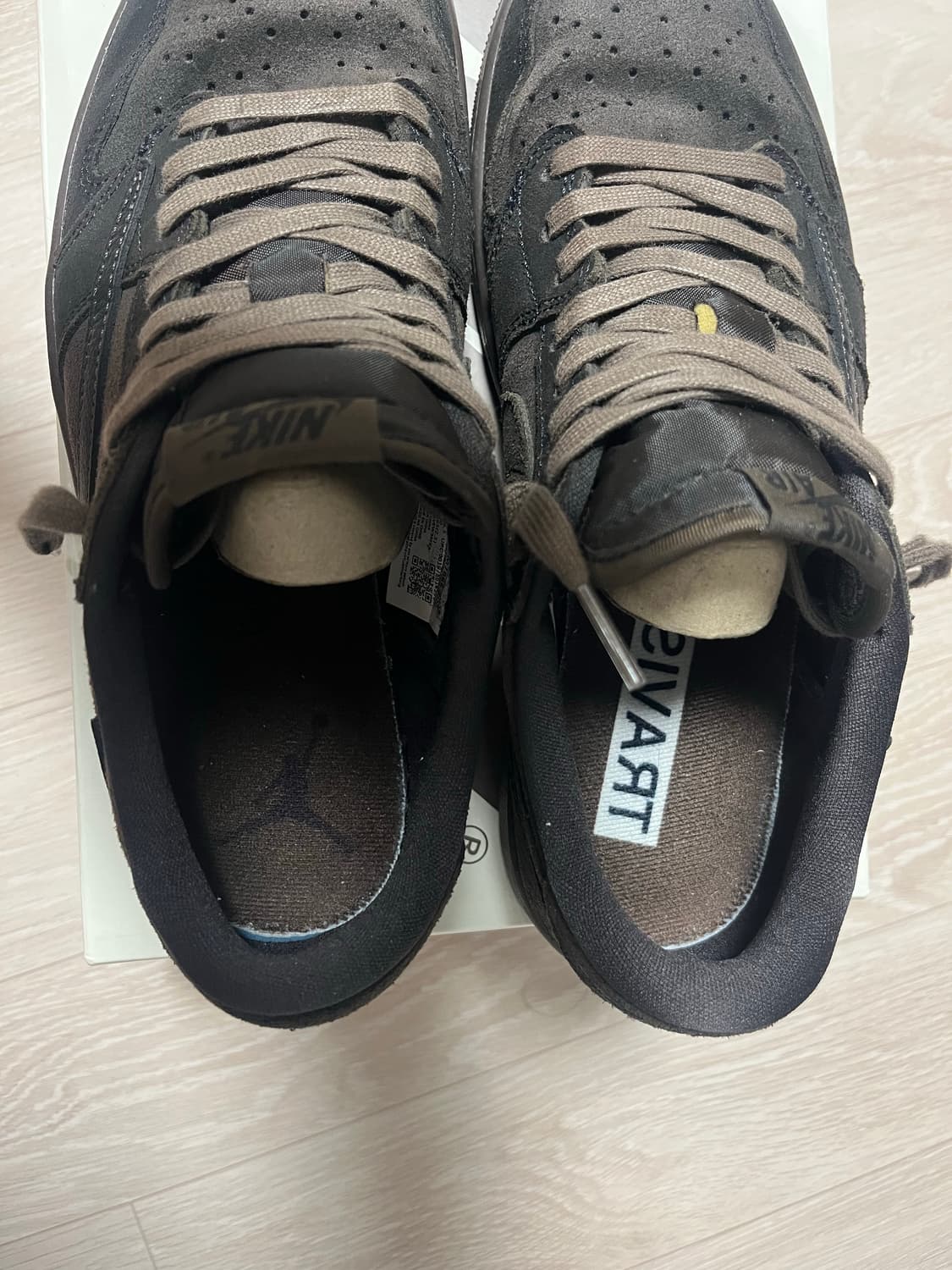 [265] 조던 1 x 트래비스 스캇 레트로 로우 / 벨벳 브라운 상품이미지4