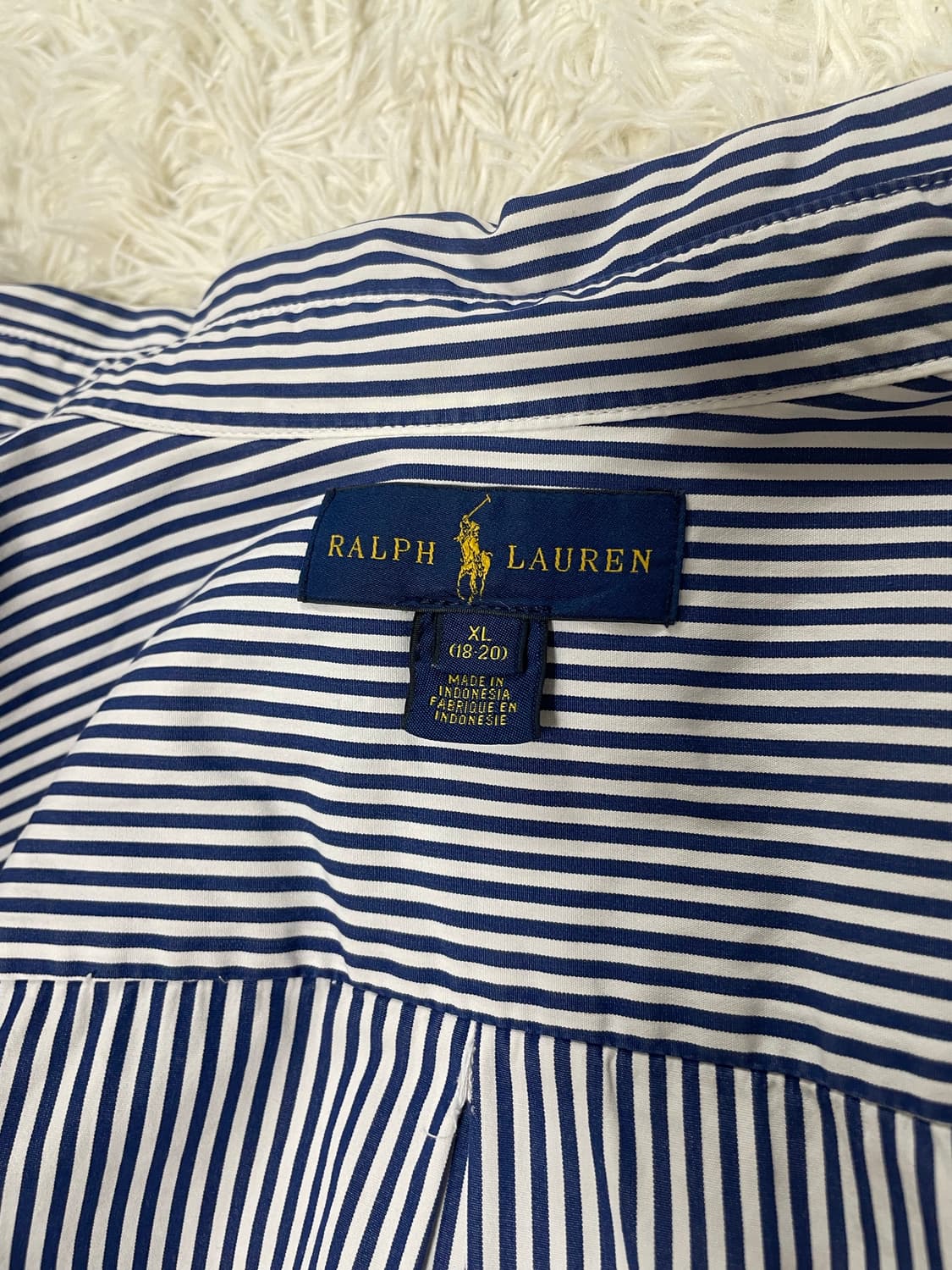 폴로스트라이프셔츠XL 상품이미지3