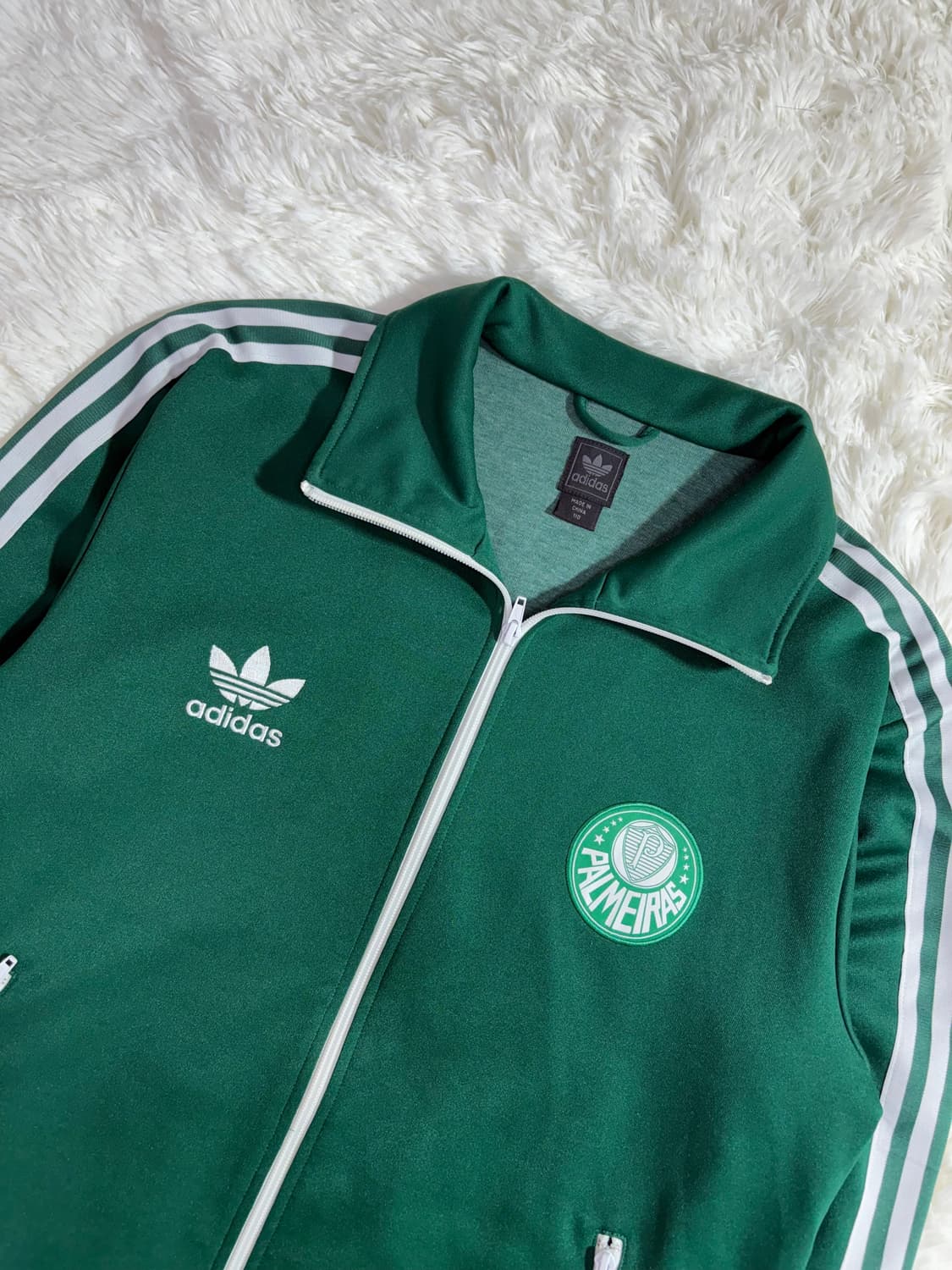 아디다스 팔메이라스 그린 빅로고 트랙탑 상품이미지8