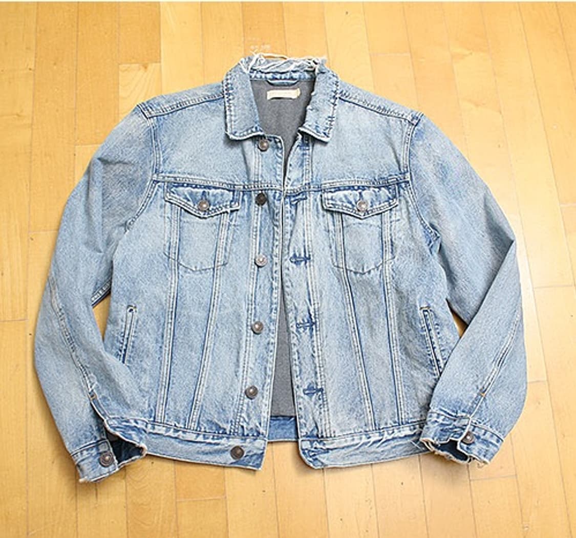 올세인츠 데미지 데님 자켓 M 상품이미지1