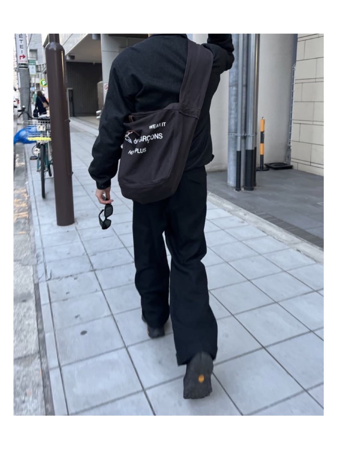 꼼데가르송 옴므플러스 메신저 더플 백 호보백 숄더 크로스 아카이브 상품이미지7