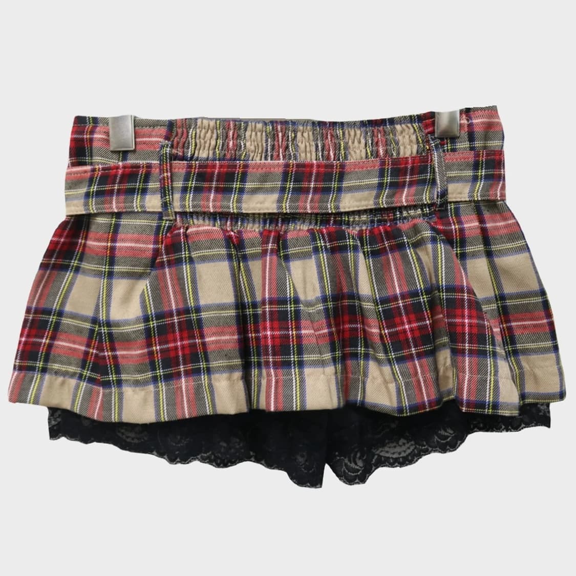 GROWING RICH 체크 마이크로 미니 스커트 64627 상품이미지2