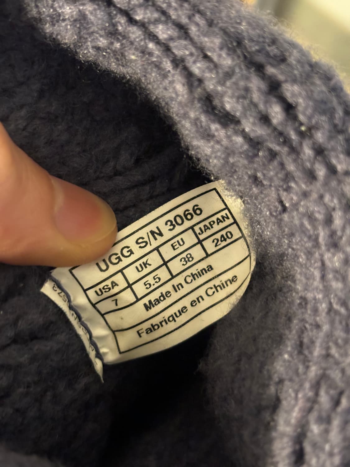 어그 버튼 니트 부츠 상품이미지5