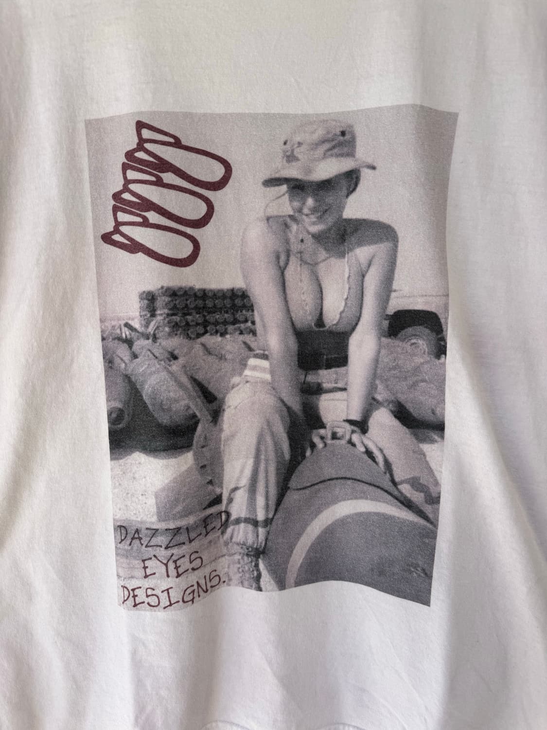 Vtg Dazzled Eyes Designs Tee 상품이미지2