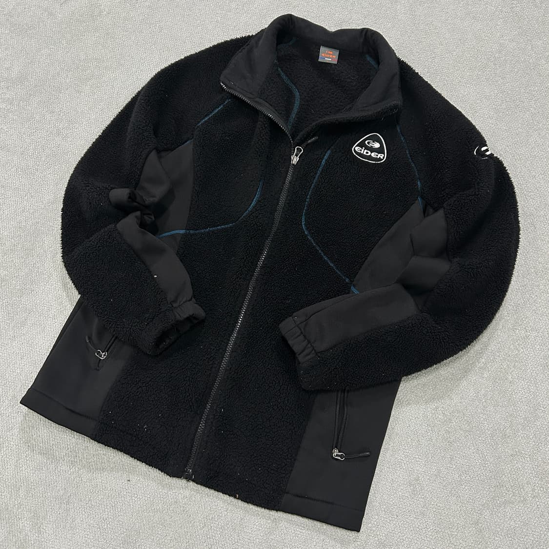 아이더 블랙 플리스 자켓 L 상품이미지1