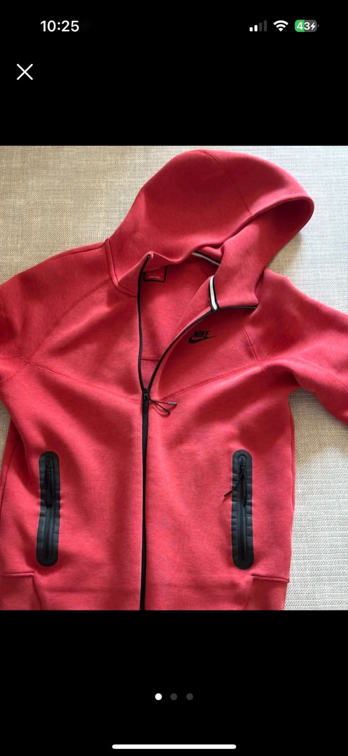 희귀매물)나이키 테크팩 레드 상품이미지1